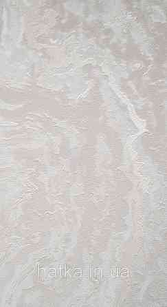 Шпалери вінілові на флізеліні Grandeco Universe метрові під камінь мармур 3д золотисті коричневі бежеві Київ