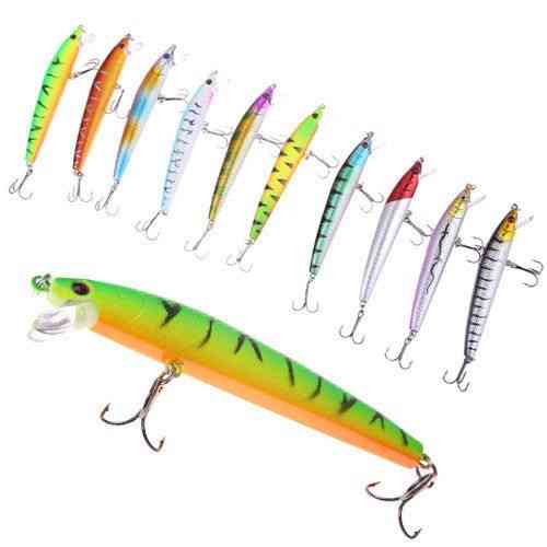Набір воблерів приманок 11см, 10 шт, різнокольорові Винница