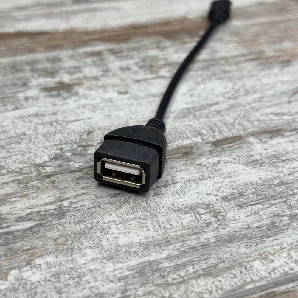 Кабель USB OTG MicroUSB – USB перехідник 14 см, адаптер для підключення флешки, миші, клавіатури, планшета Київ - фото 3