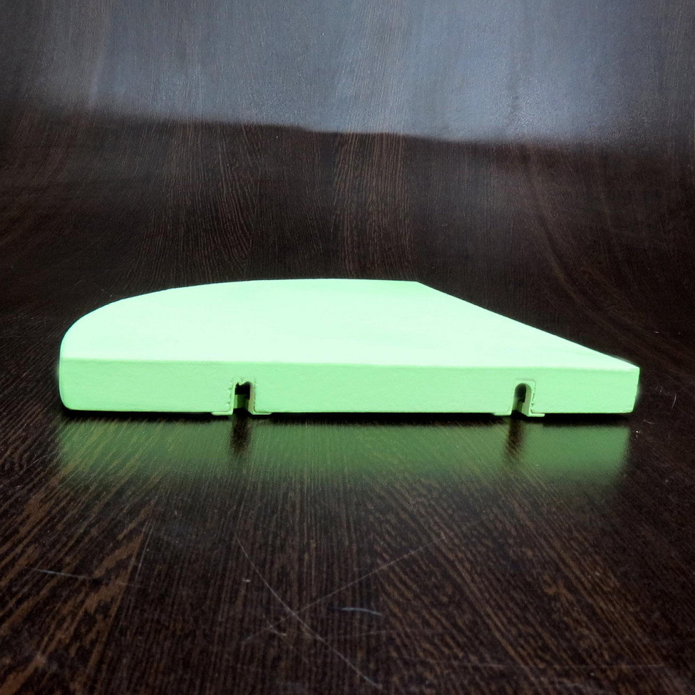 Угловая настенная полка 