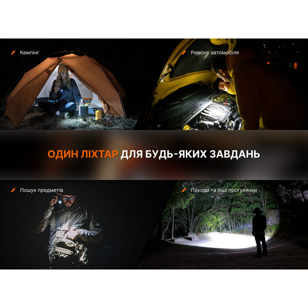 Ліхтар ручний Fenix LD31R Renegade Київ - фото 15