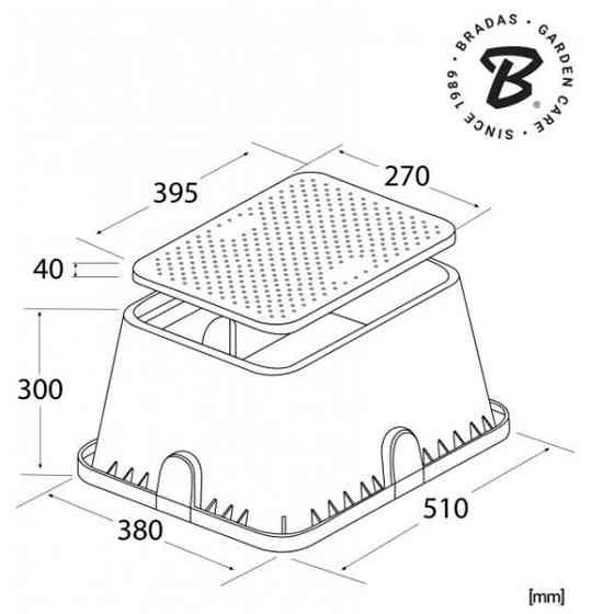 Коробка клапанная, люк, 