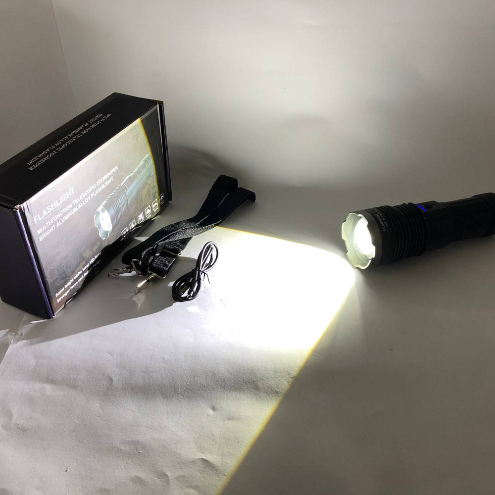 Професійний тактичний ліхтарик Police AK138, Ліхтар для домашніх потреб, Ліхтар вуличний ручний OW-59 Львів - фото 16