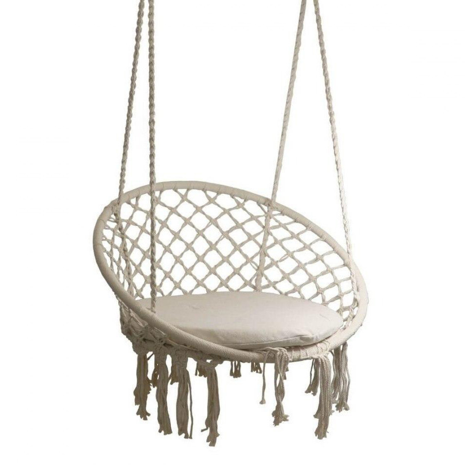 Подвесное кресло качалка качеля JUST GARDEN RIO-01 + подушка качели для террасы Киев - изображение 1