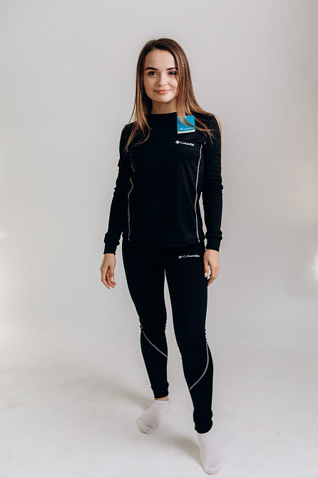 Термобілизна жіноча Columbia на флісі комплект жіночої термобілизни Columbia зимова термуха WAR Львів - фото 4