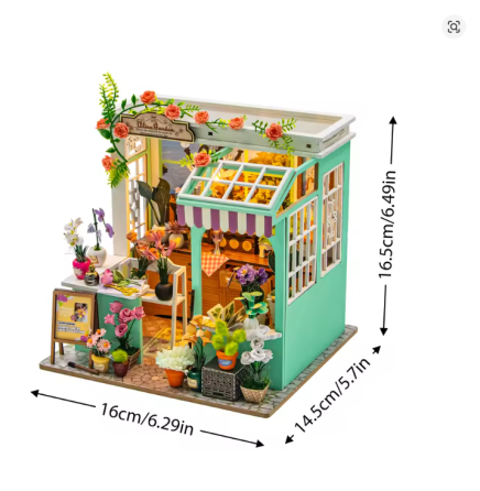 3D Румбокс DIY «Alice's Garden» + Пылезащитный купол M2507Z Киев