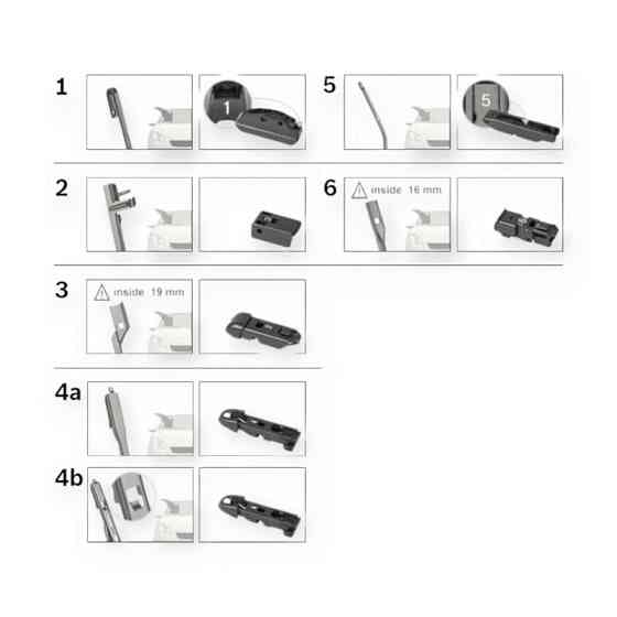 Щітки aeroeco безкаркасна 650мм - 26" двірника Мукачево