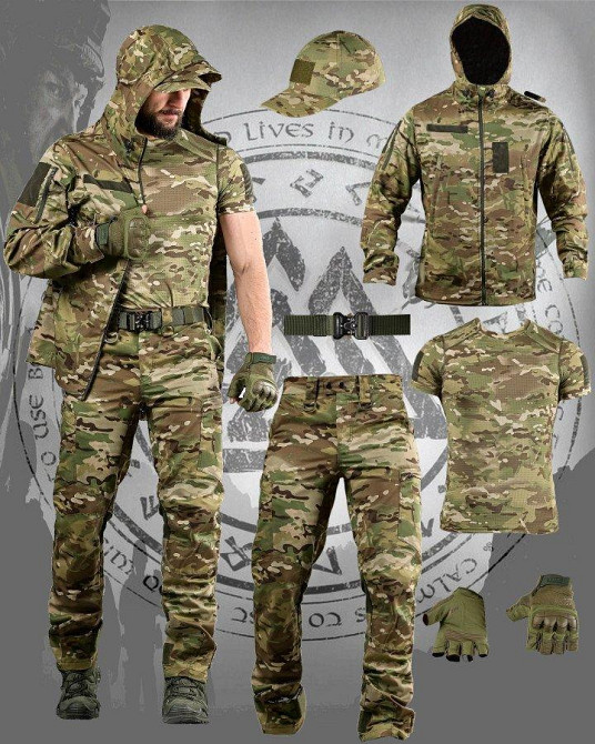 Люксовый летний тактический костюм 6в1 VALOR   ДЛ6586 Одесса - изображение 1