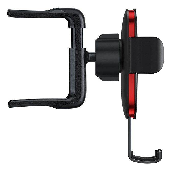 Автотримач для телефону Baseus Metal Age II Gravity Car Mount (Round Air Outlet Version) SUJS030001 (Чорний) Миколаїв - фото 3
