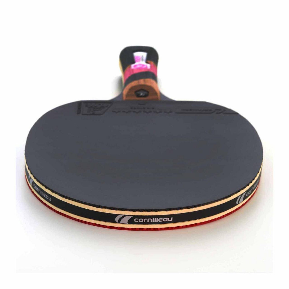 Ракетка для настільного тенісу Cornilleau EXCELL CARBON 3000, чорно-червона Київ - фото 8