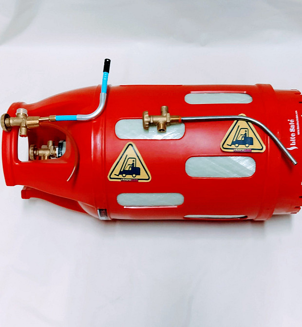 Газовий композитний балон 35 л для авто навантажувачів із запобіжним клапаном CАVAGNA Італія. Київ - фото 5