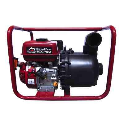 Мотопомпа Vulkan рукав 75мм, 60м3/час, подъем 20м, для химикатов (SCCP80) Винница