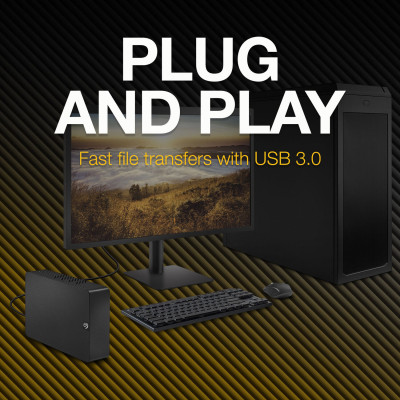 Зовнішній жорсткий диск 3.5&quot; 8TB Expansion Desktop Seagate (STKP8000400) Вінниця - фото 2