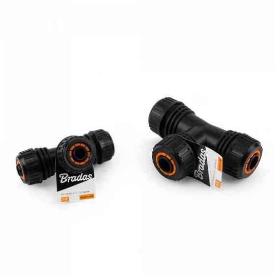 Трійник для підключення шланга 1/2", BLACK LINE, ECO-PWB2210-12 Київ