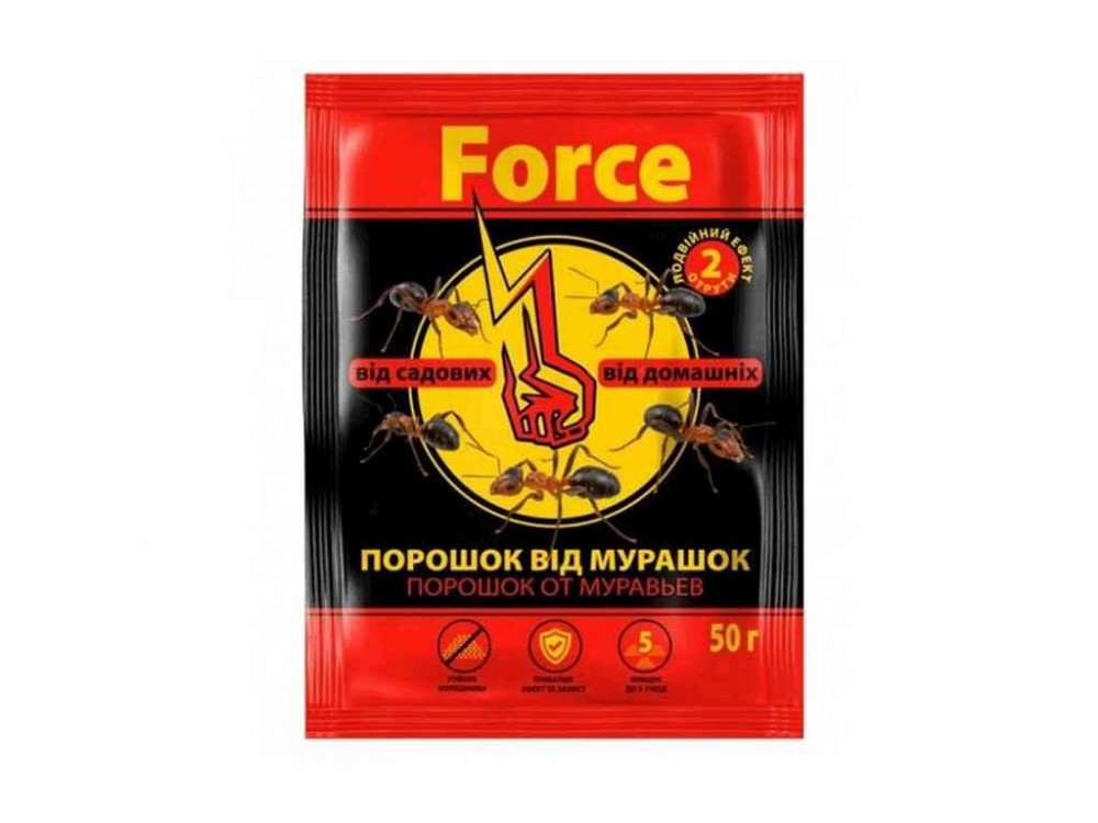 Порошок від мурашок 50г Force ТМ Україна   Solmir Київ - фото 1