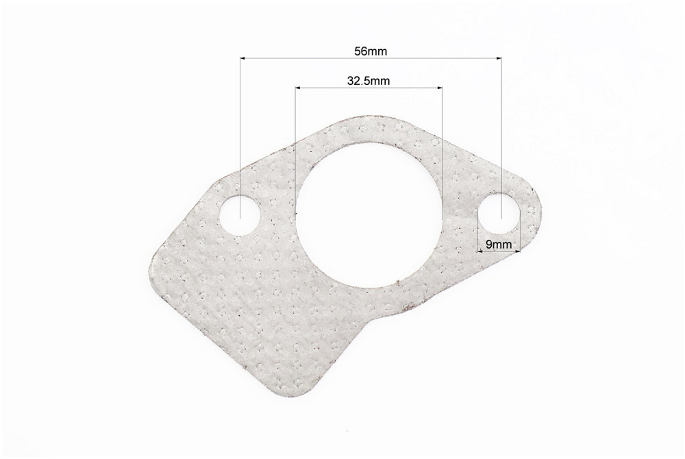 Прокладка глушника 178F/186F Тип 2, к-кт 5шт (пароніт, на блістері) Київ - фото 3