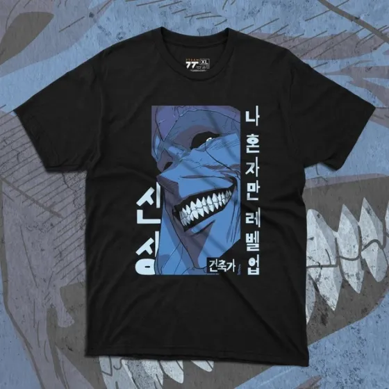 Футболка для подростка мальчика с принтом 140olo Leveling 140tatue of God 2 Размер 160 Anime10638 Днепр