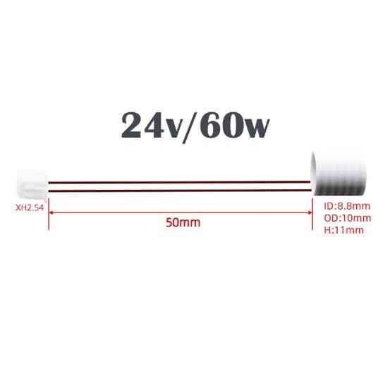 Керамічний трубчатий нагрівач для 3d  принтерів Creality K1 / K1 MAX Київ