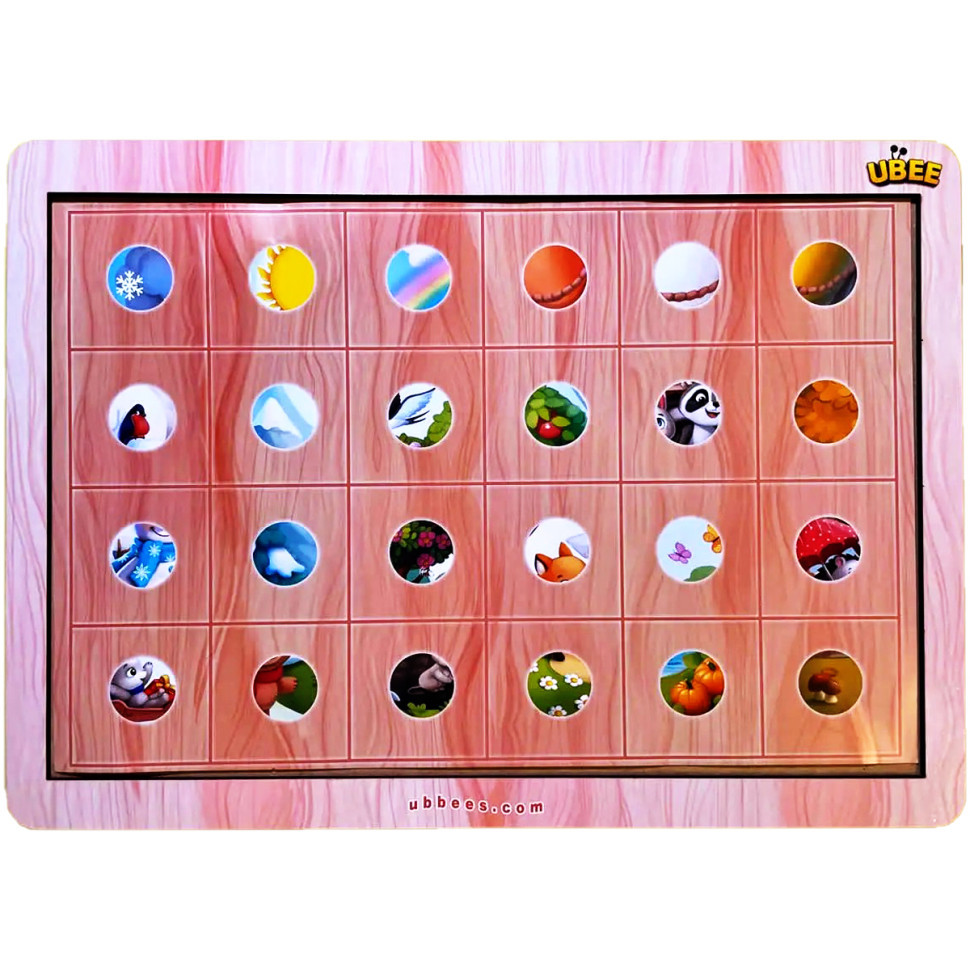 Настольный развивающий Пазл-вкладыш