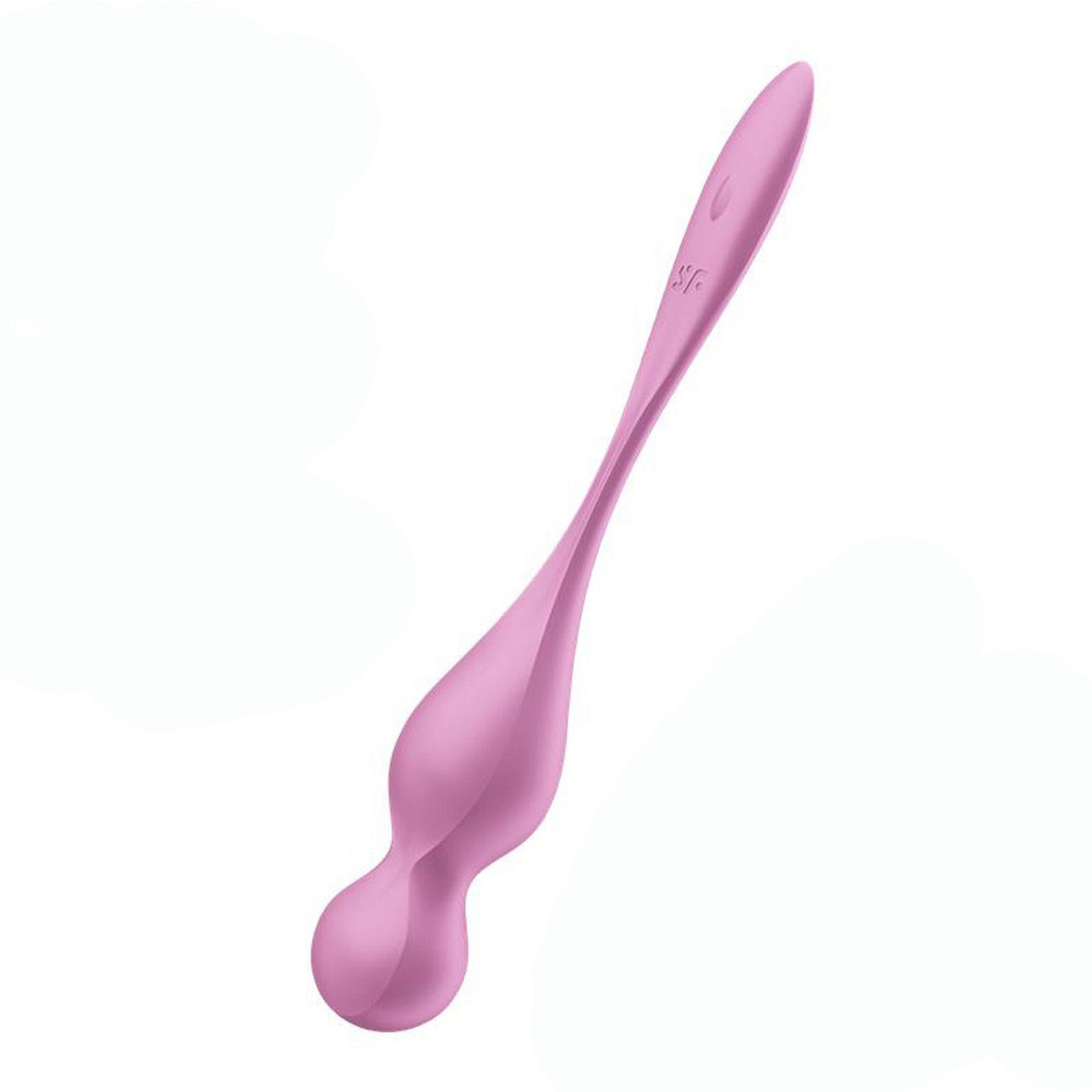 Вагінальні кульки з вібрацією Satisfyer Love Birds 1 pink, рожеві Sex Aura Київ - фото 1