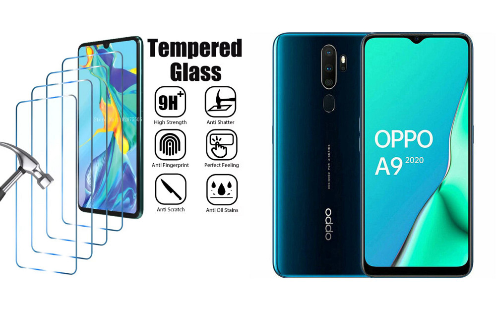 Захисне скло ArmorGlass для Oppo A9 2020 – стійке до подряпин та ударів Київ - фото 1