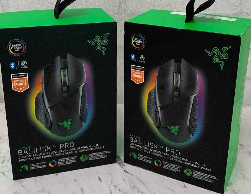 Миша бездротова Razer Basilisk V3 Pro Wireless Black. Київ - фото 2