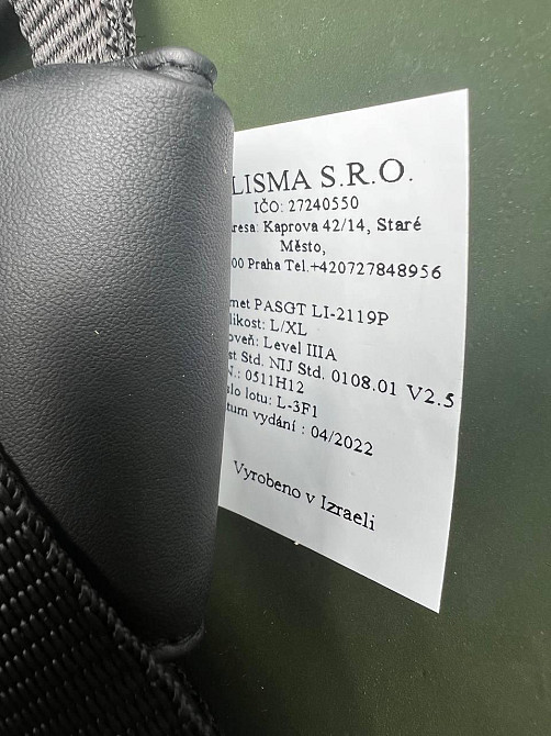 Каска кевларовая 3A пуленепробиваемая Шлем защитный (Зеленый) Винница - изображение 6