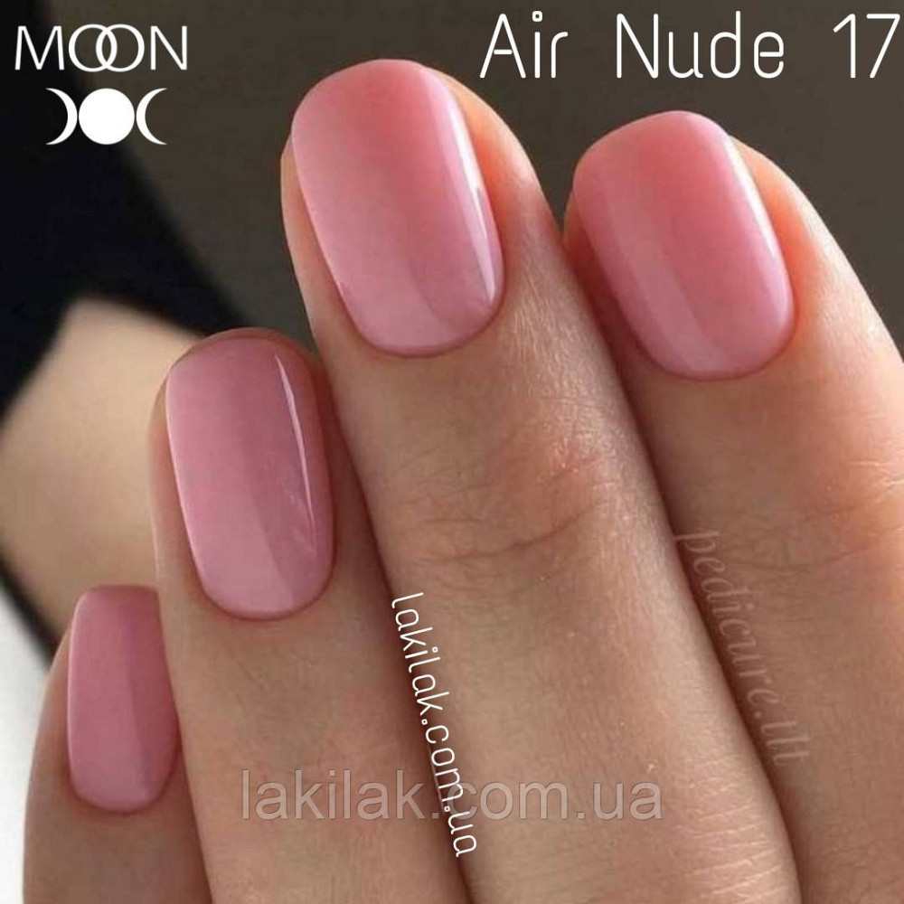 Гель-лак Moon Full Air Nude №17 рожевий вінтажний світлий 8мл Херсон - фото 1