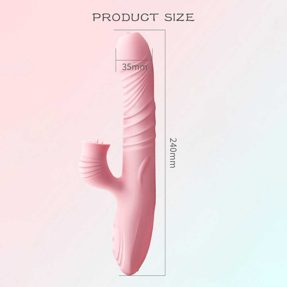 Вибратор для двойной стимуляции Fanny Pink Sex Aura Киев - изображение 7