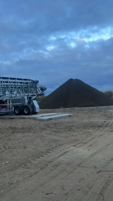 Радіальний конвеєр Автоматичний Телескопічний Ptrc2000, 2000 т/год, PolygonMach Туреччина Київ - фото 2