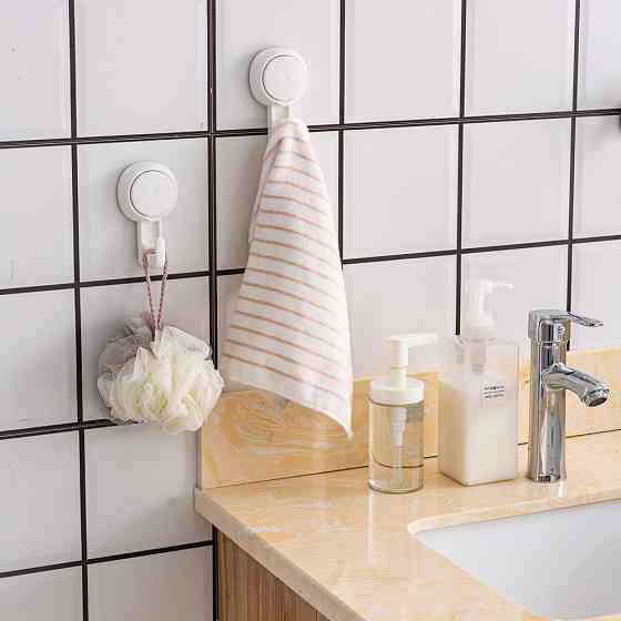 Крючки на вакуумных присосках s42 64×45×115мм (2шт) AQUATICA (9784284) Киев