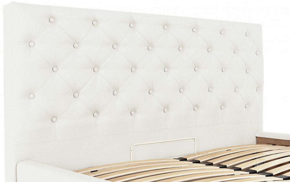 Кровать Двуспальная Coventry VIP 160 х 190 см Fly 2200 С дополнительной металлической цельносварной рамой Белый Днепр - изображение 18