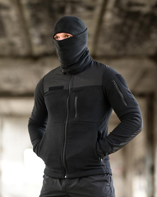 Тактический костюм Softshell 5в1 LUNAR черный ТР6407 Одесса - изображение 18