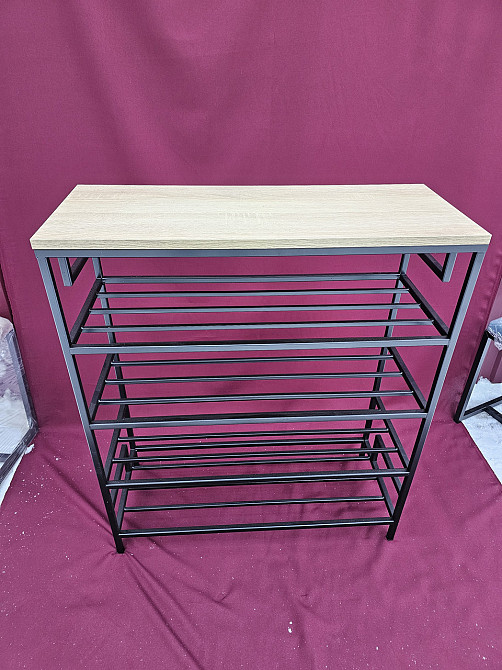 Полиця LOFT лофт 60 см етажерка для взуття (M-101) Київ - фото 6