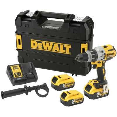 Шуруповерт DeWALT 18 В XR Li-lon, 95 Нм, 3x5Ah, кейс TSTAK (DCD996P3) Винница - изображение 1
