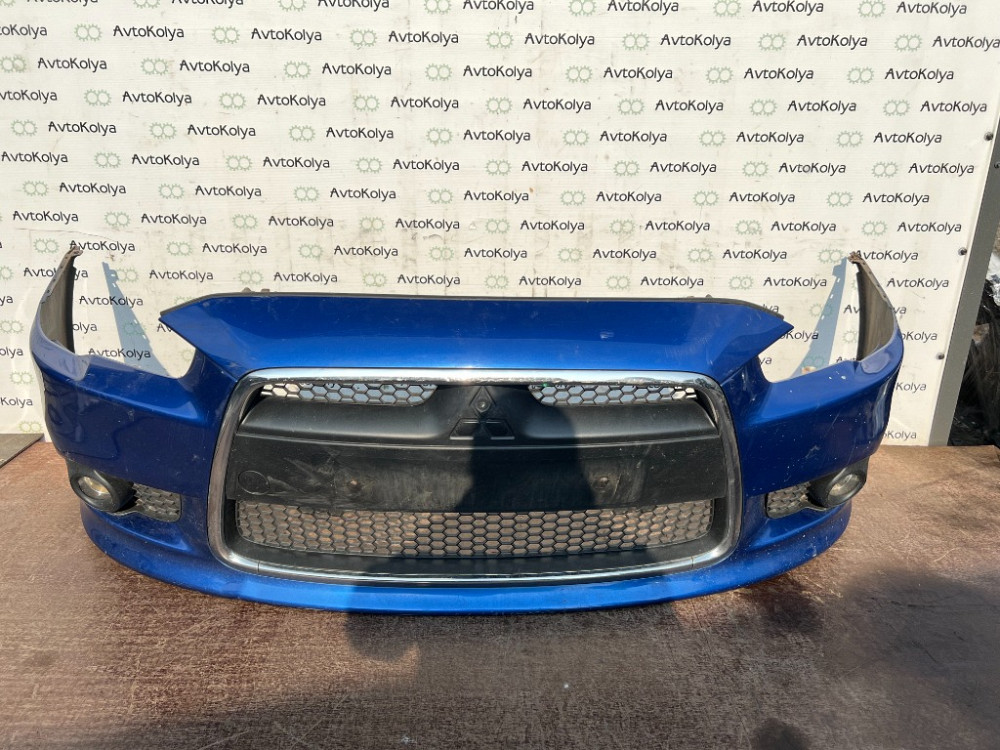 Бампер передній Mitsubishi Lancer X 2011-2015 рестайлінг Ковель - фото 1