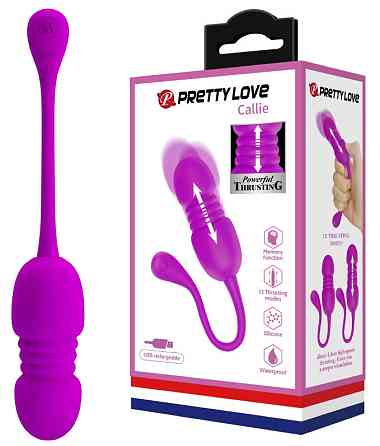 Виброяйцо с возвратно-поступательным движением Pretty Love - Callie, BI-014892 Sex Aura Киев