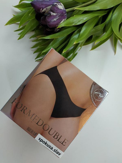Женские трусики слипы lormar mindy бежевые гладкие М Славута - изображение 3