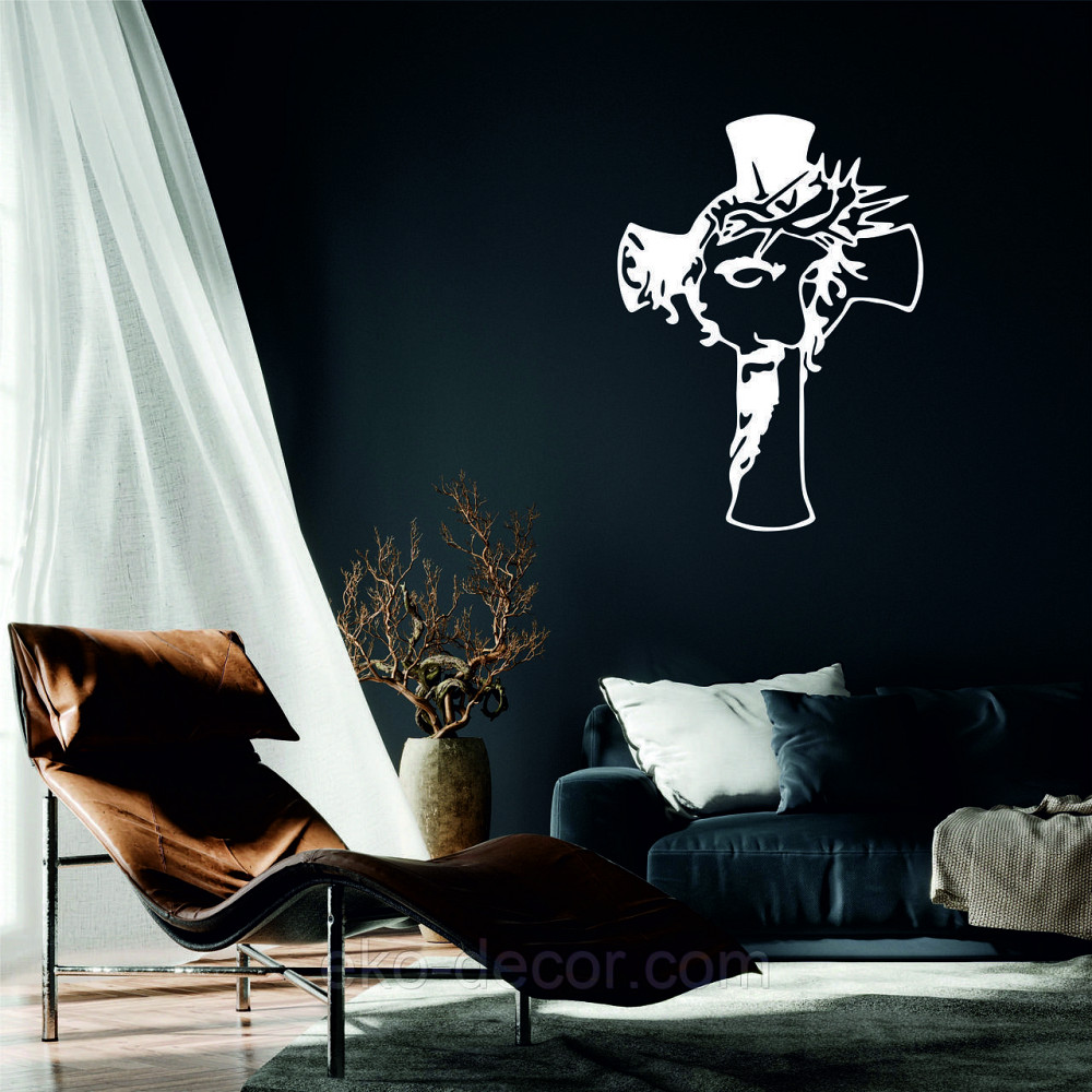 Декоративне настінне Панно «Хрест», Декор на стіну Київ - фото 3