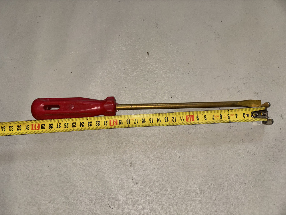 Викрутка шліцьова (плоска). Повна довжина — 30 см. Харків - фото 1