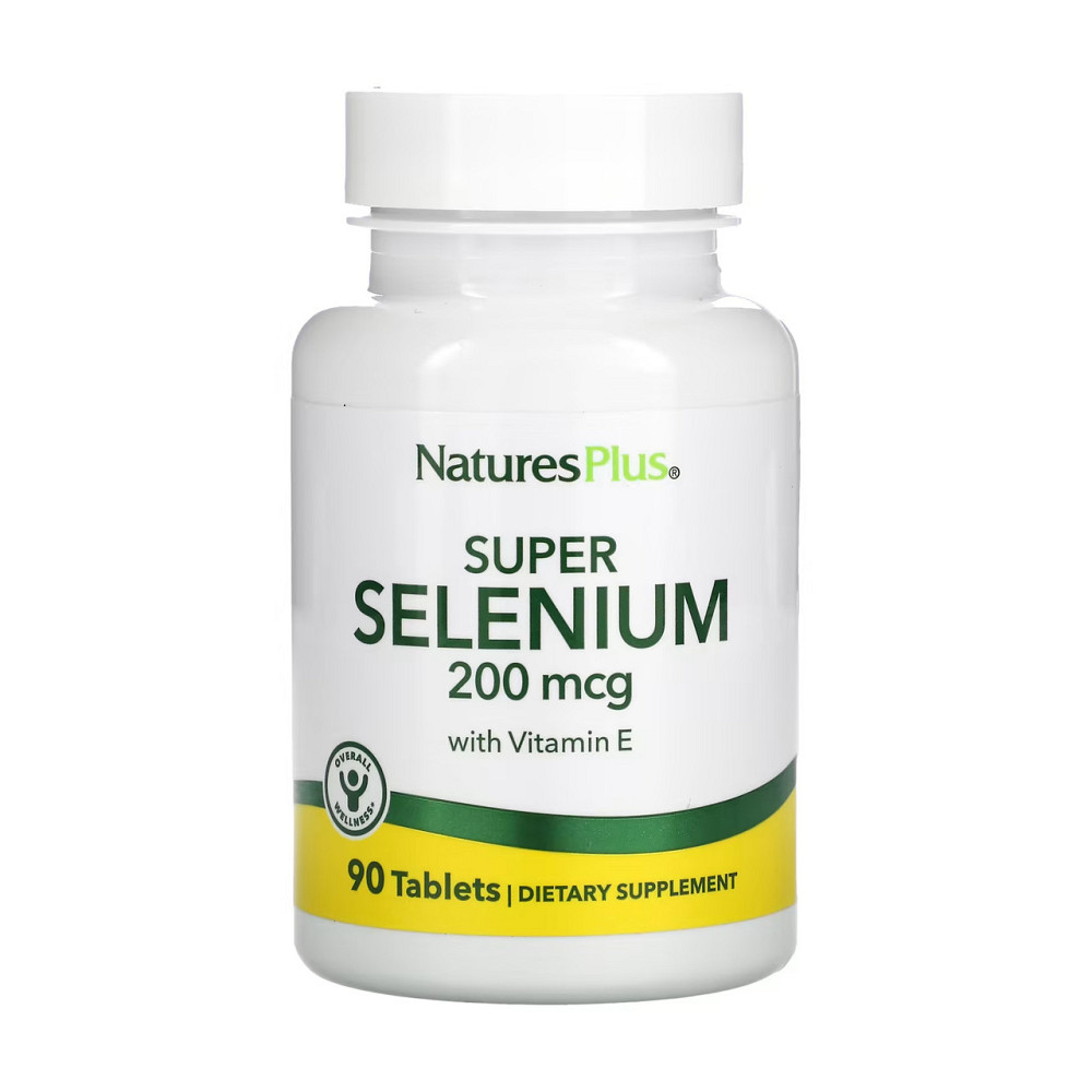 Селен NaturesPlus Super Selenium 200 mcg 90 tabs Київ - фото 1