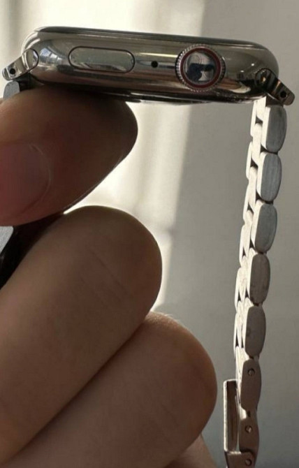 Смарт-Часи Apple Watch 7 Stainless ( Сапфірове скло) Київ - фото 4