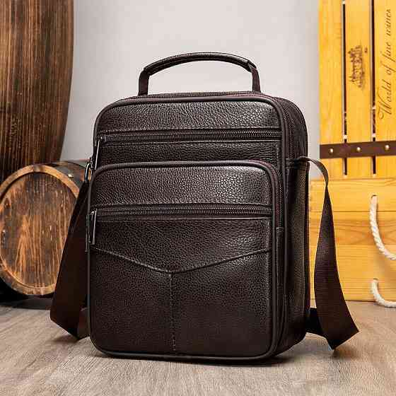 Мессенджер кожаный 14991 Vintage Коричневый Киев