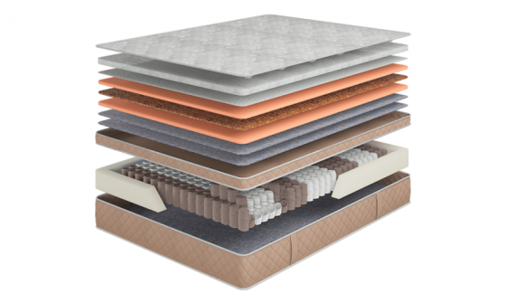 Ортопедичний пружинний матрац Dynasty Ланкастер Роял (односторонній) TM Come-for 90х200 Харків