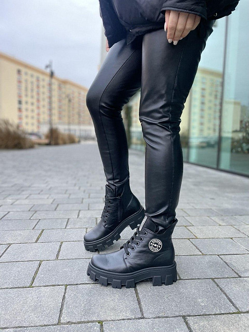 Жіночі черевики ARLETT чорні натуральна шкіра 36-41 (5342) Коломыя - изображение 10