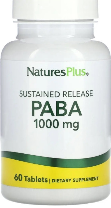 ПАБК NaturesPlus PABA 1000 мг 60 таб Киев - изображение 1