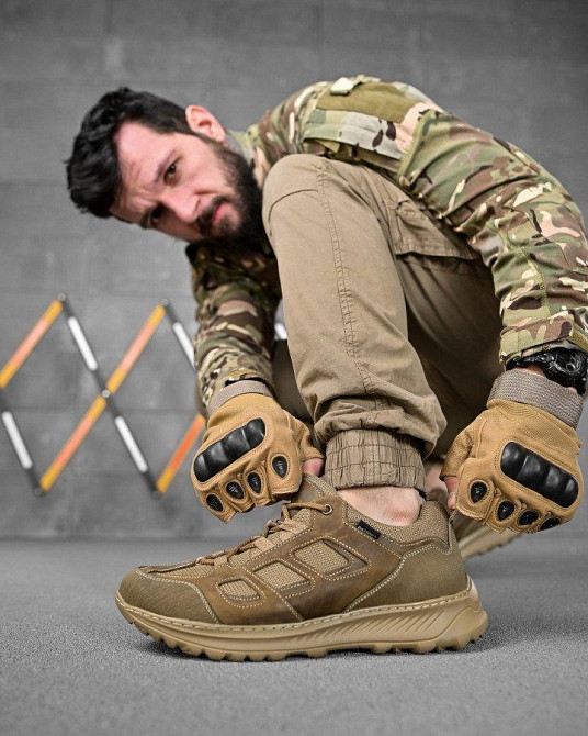 Тактические кроссовки extreme койот сетка ВТ1006 Одесса - изображение 12