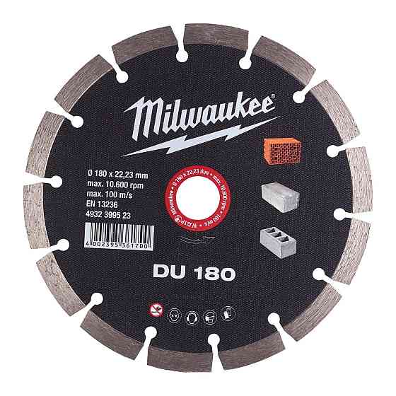Диск алмазний MILWAUKEE DU 180, O180мм Одеса