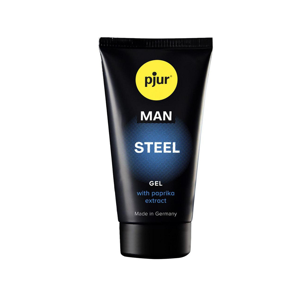Гель-стимулятор для пениса pjur MAN Steel Gel 50 мл, с экстрактом паприки и ментолом Sex Aura Киев - изображение 1