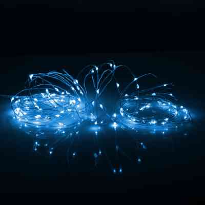 Гірлянда YES! Fun Нитка на мідному дроті 100 LED Холодно-біла 10 м Статична USB (975036) Вінниця